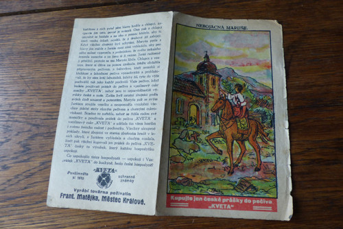 Nebojácná Maruše...reklamní pohádka Kveta