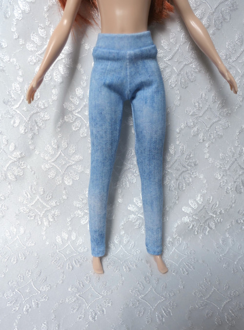 Legíny - jeans — foto 1