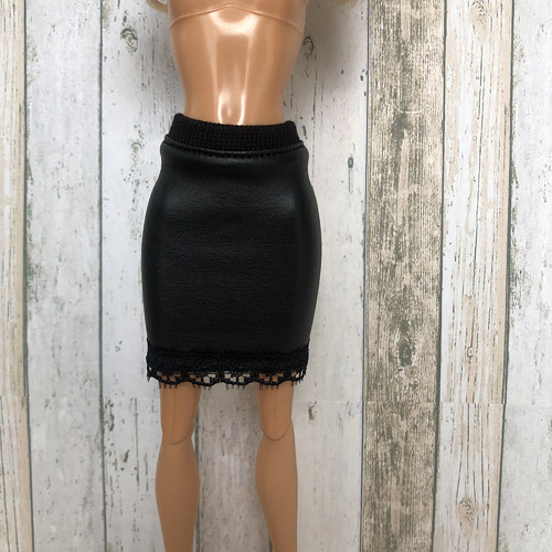 Koženková sukně pro barbie — foto 1
