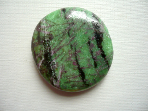 Placka - rubín zoisit 39 mm, č.938f