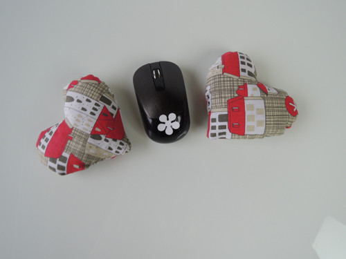 PC-myši polštářek s pohank. slupkami,ovsem a mátou
