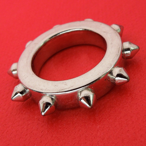 Prsten motorkářský s hroty, vel. 57, unisex