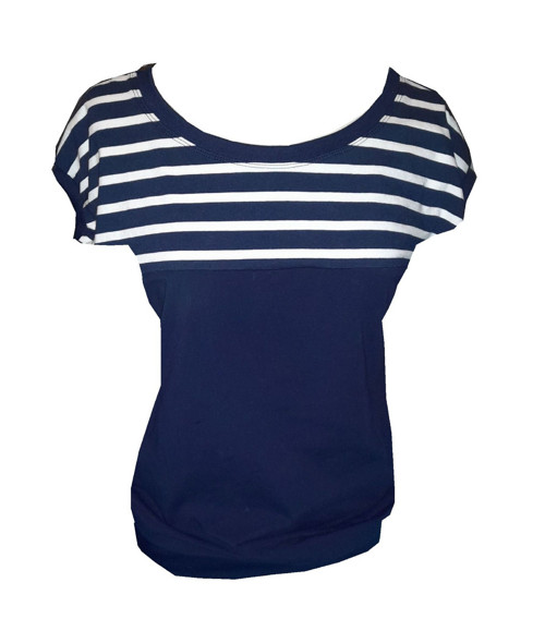Tričko se sedlem Pruhy XS - XXL