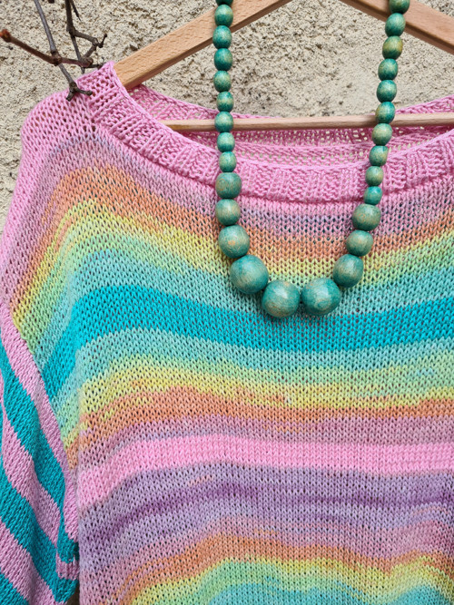 Duhové jaro, triko oversized — foto 1