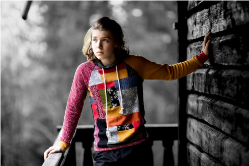 Merino unisex mikina s kapucí S/M