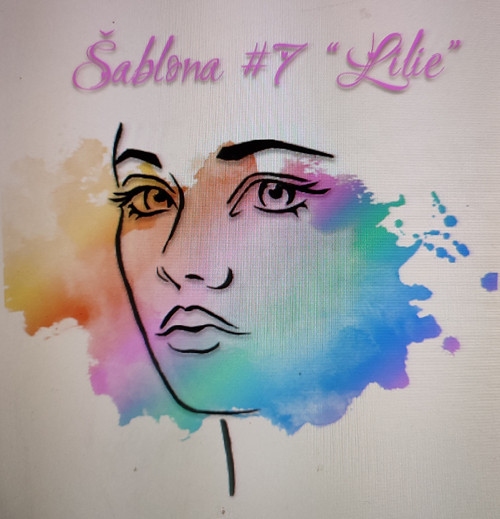 Šablona "Lilie" — foto 1