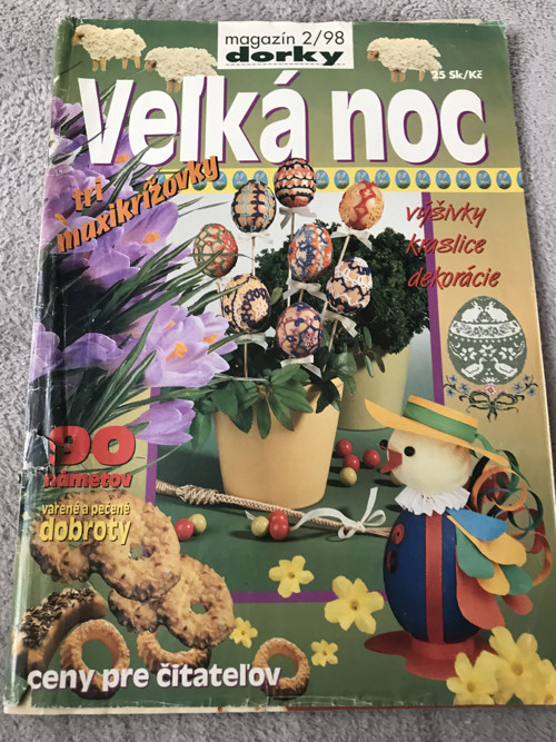 Časopis Velká noc magazín Dorky