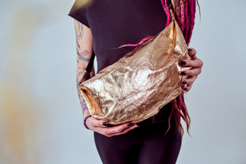 Papírová taška half circle // rosegold — foto 1