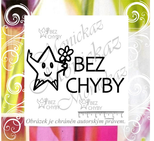 Bez chyby hvězdička 311. Razítko. — foto 1