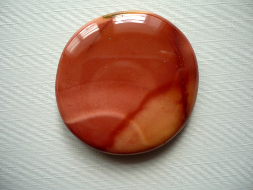 Placka - jaspis mookait 46 mm, č.228f