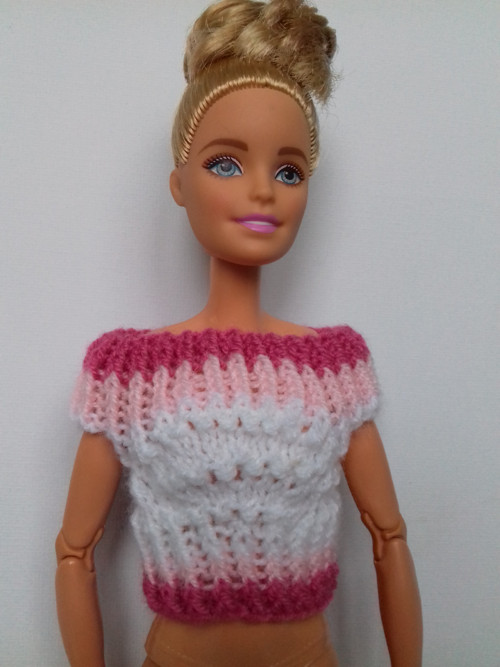 Šatičky pro Barbie - blůzka č. 2 — foto 1