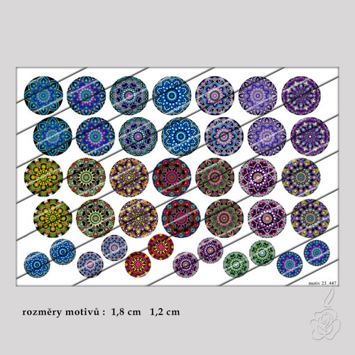 Motivy do pryskyřice - Dot Art — foto 1