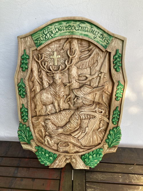 Myslivecký reliéf sv. Hubert