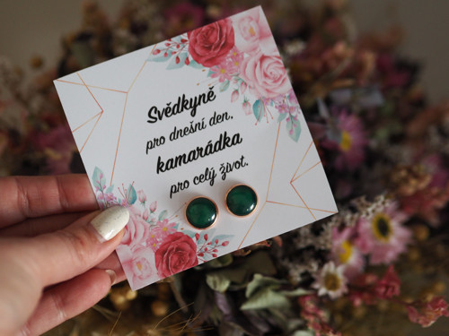 Dárková karta - Svědkyně s náušnicemi