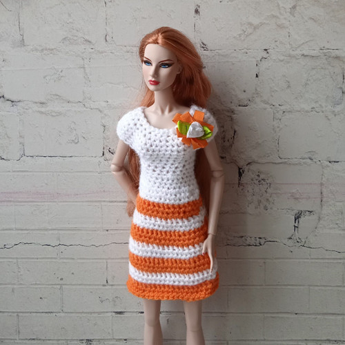 Oblečky pro Barbie, FR, Integrity - šaty — foto 1