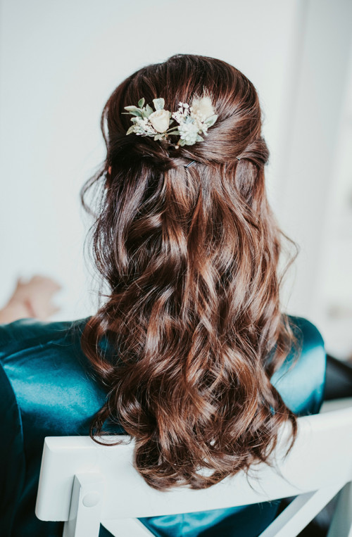 Květinová vlásenka "Lesní boho"