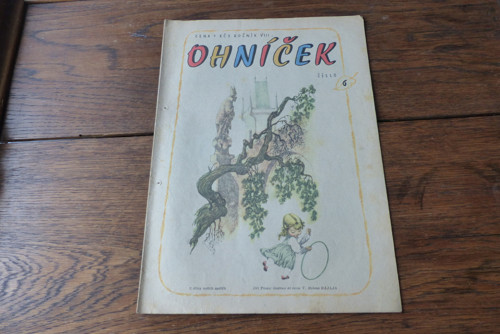 Ohníček....dětský časopis 6/1958