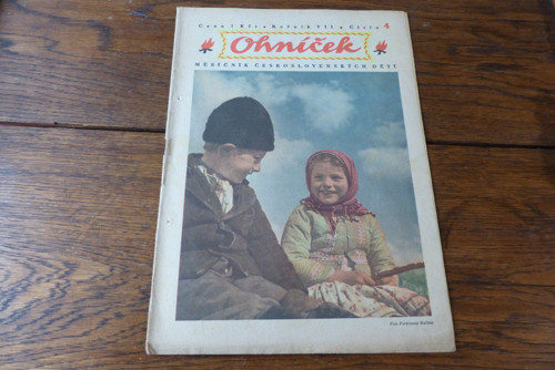 Ohníček....dětský časopis 4/1957