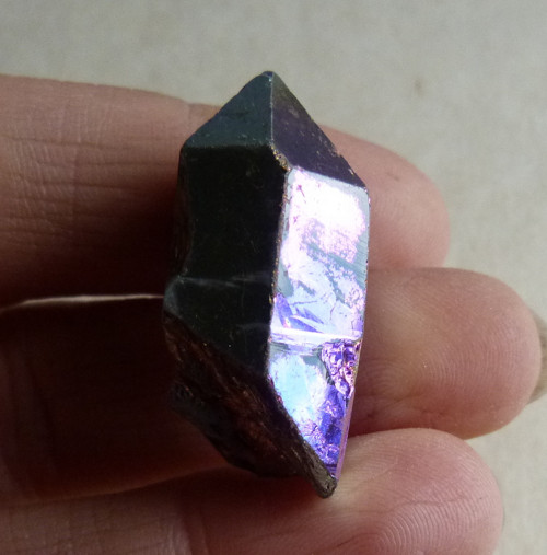 Aqua aura křišťál - 3,3 cm