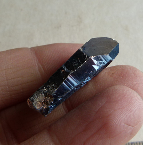Aqua aura křišťál - 3 cm — foto 1