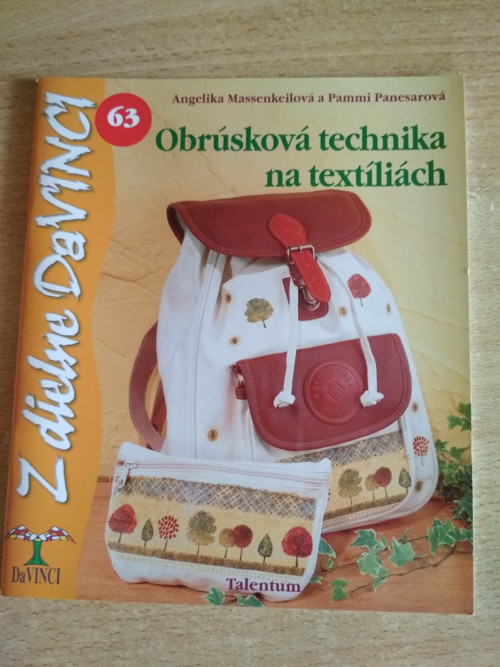 Obrúsková technika na textíliách — foto 1
