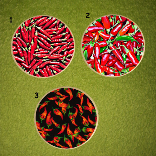 Chilli Papričky Podtácek 2 kusy