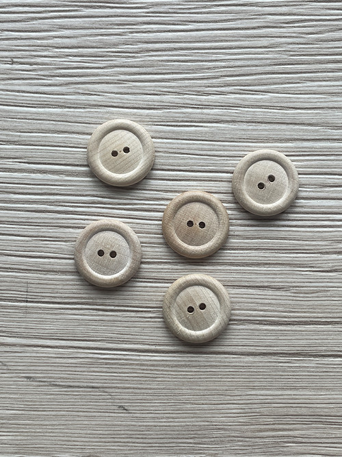 Dřevěné knoflíky 2 cm (5ks/bal)