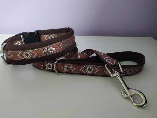 Set obojek vel.M a vodítko 150cm