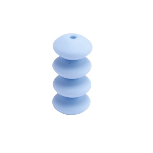Silikonový MAXI DISK 15mm (4ks) - candy blue — foto 1
