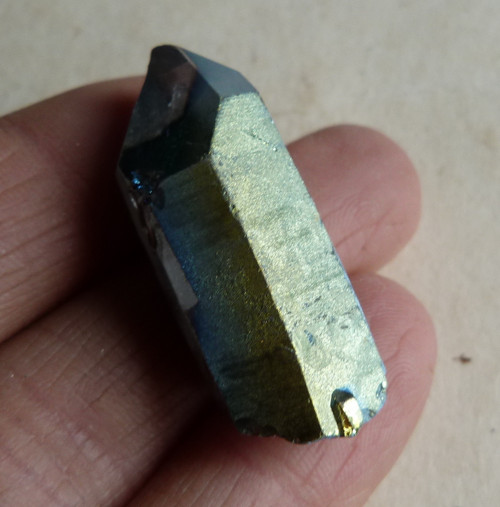 Aqua aura křišťál - 3,5 cm