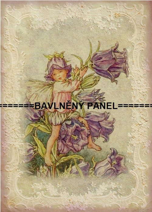 Bavlněný panel 14x20 cm - skladem