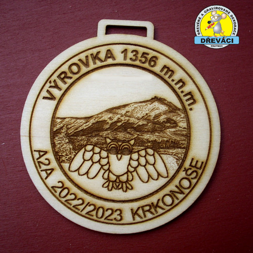 DŘEVĚNÉ MEDAILE "VÝROVKA 2023"