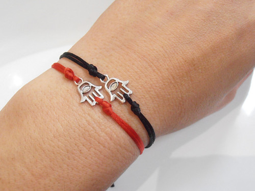 "Ochranná ruka - Hamsa" náramek - Unisex
