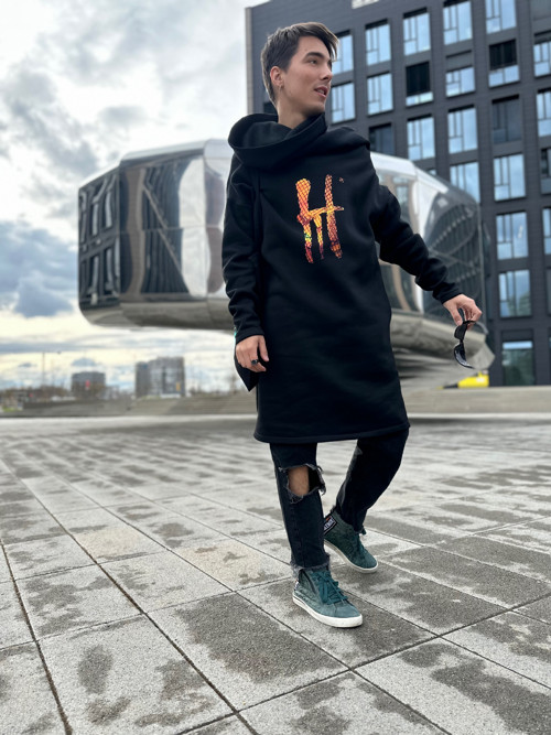 Dlouhá Mikina Oversize Unisex