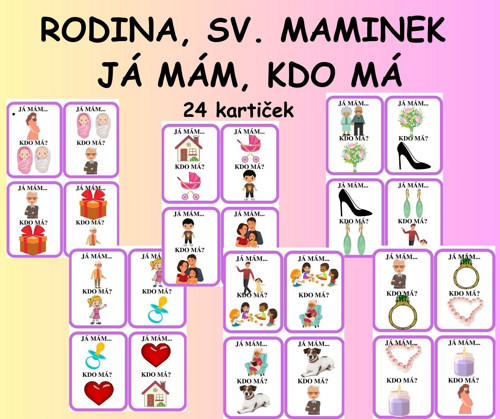 RODINA, SV. MATEK - Já mám, kdo má