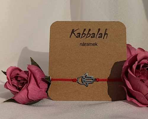 Kabbalah - ochranný náramek na šňůrce