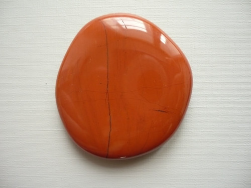 Placka - jaspis červený 44 mm, č.559f — foto 1