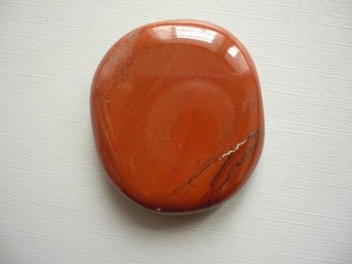 Placka - jaspis červený 44 mm, č.562f — foto 1