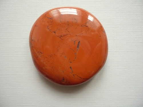 Placka - jaspis červený 42 mm, č.599f