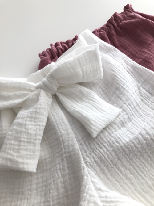Bloomers, bummies, mušelínové kraťásky pro miminko
