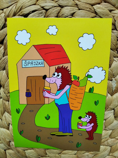 217. Pohlednice - Až se zima zeptá