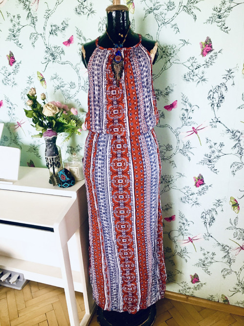 Šaty etno boho indiánské vzory — foto 1