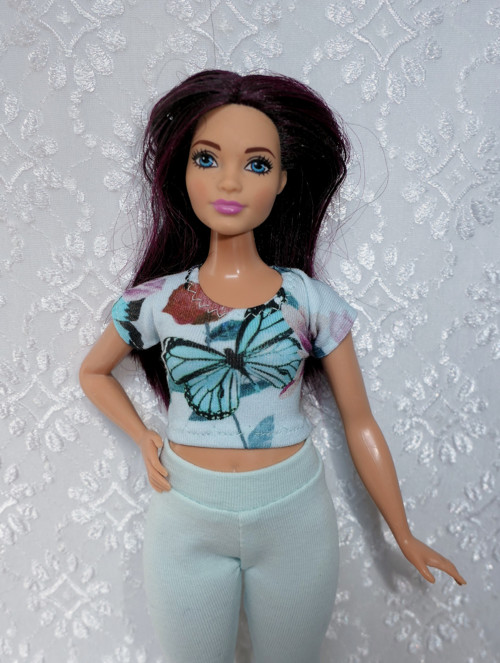 Barbie - baculka - tričko — foto 1