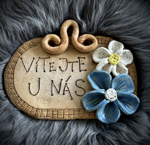 Bílá Keramická cedule / od Radmich | Fler.cz