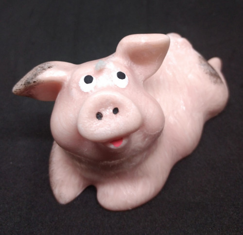 Svíčka Prasátko pro štěstí 12 x 6 x 6 cm