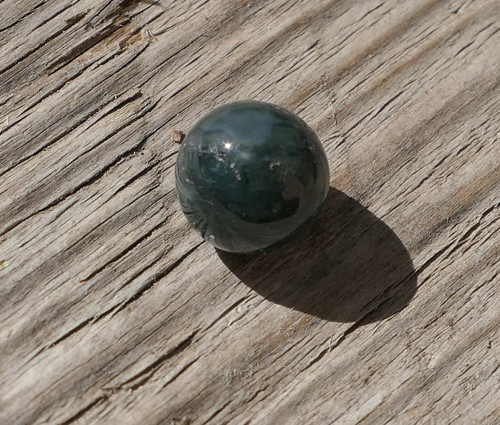 Kulička 8,2 mm - mechový achát J9919