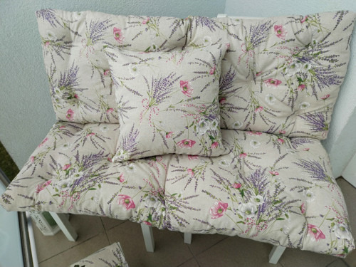 PODSEDÁKY na lavici, houpačku 42 x 100 cm