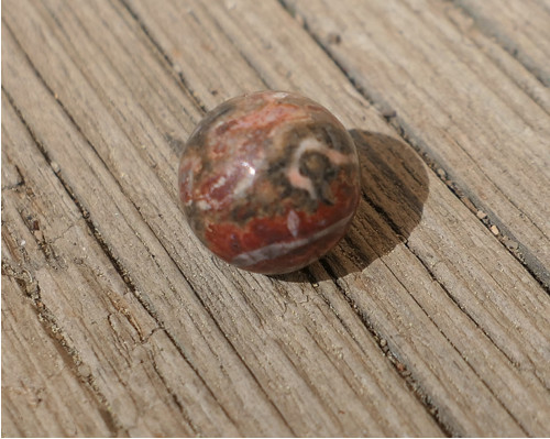 Kulička - jaspis leopardí 10,2 mm J9981 — foto 1