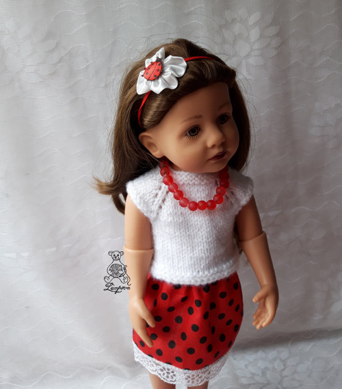 Čelenka pro panenku gotz 36cm