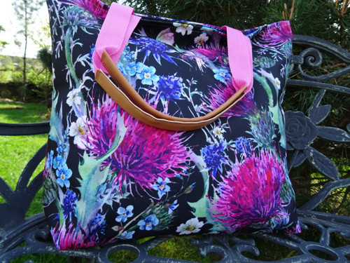 BOHO BAG ... chrpy ... taška